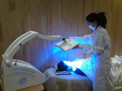 Rajeunissement de peau LED portable PDT Led thérapie pour la peau